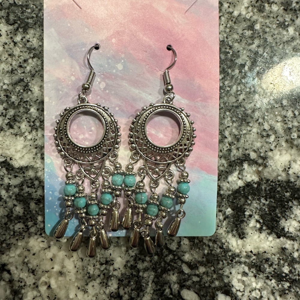dream catcher earrings